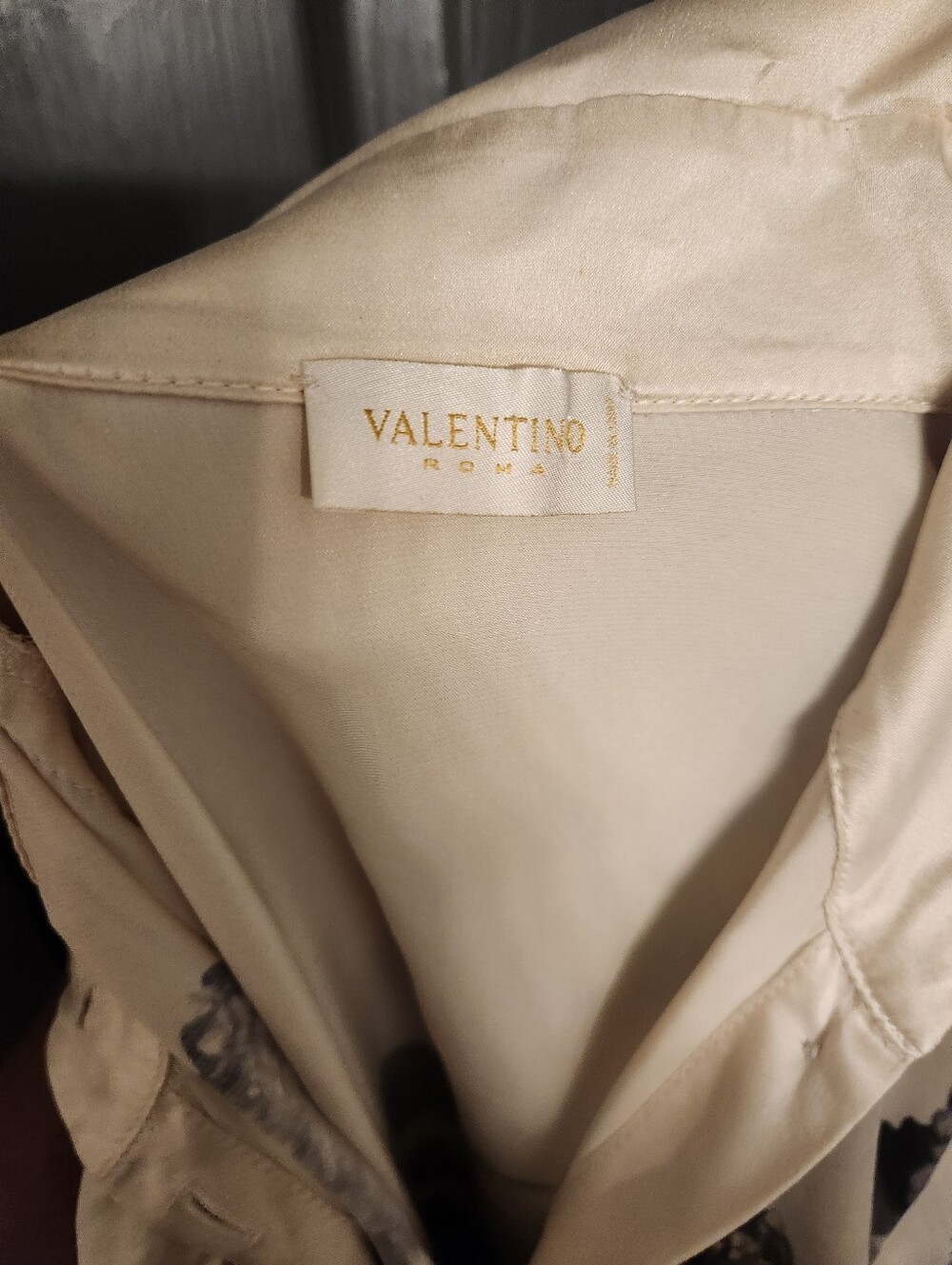 Vintage Valentino Silk Blouse - Picture 8 of 9